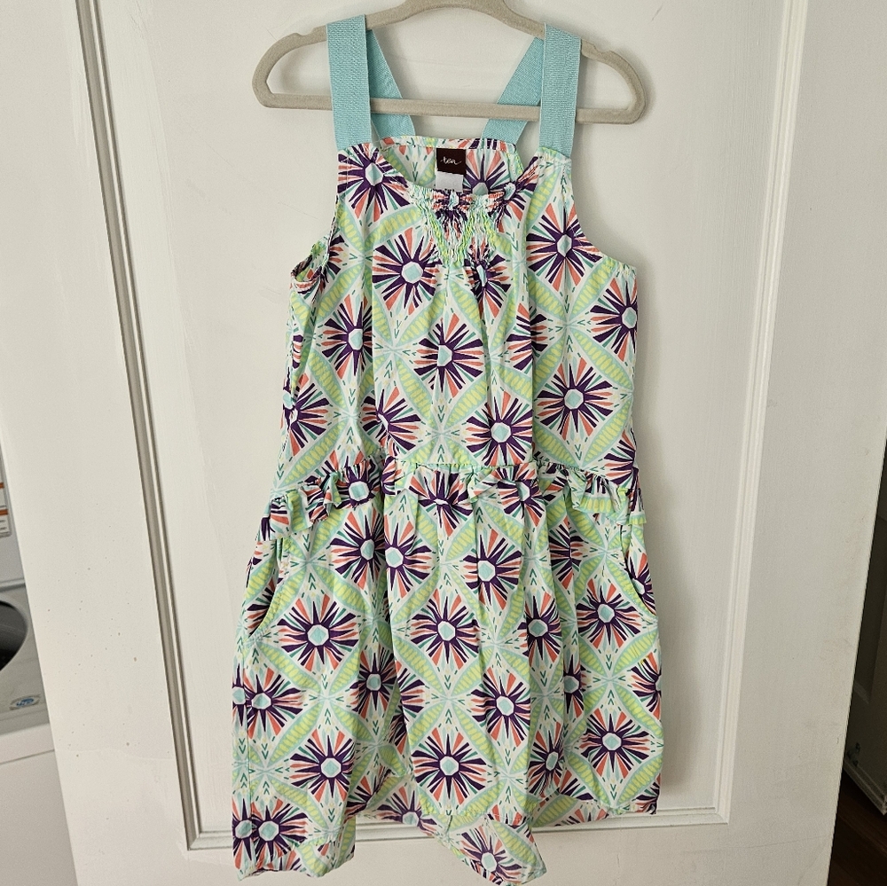 Tea Collection Multicolor Geometric Kids Dress